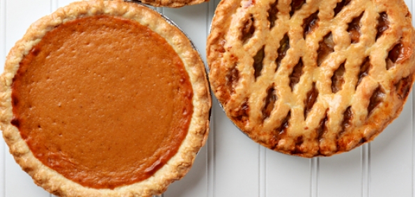 Pre-pay apple or Pumpkin pie $3